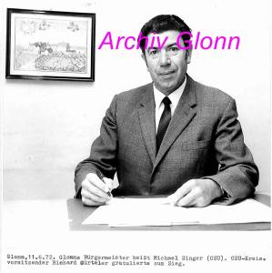 11-Fotochronik-1972-Neuer-Buergermeister-Singer