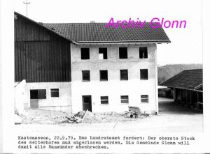 Fotochronik-1979 Teil-Abriss-Reiterhof-Kastenseeon