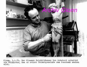 Fotochronik-1979 Holzbildhauer-Leo-Schubert