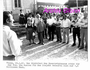 Fotochronik-1981 43-Richtfest-Feuerwehrhaus