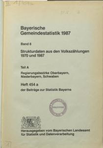 Heft 454-Strukturdaten-Volkszaehlung 1970-und-1987