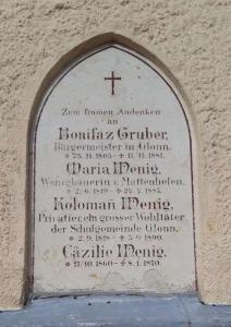 Bonifaz Gruber1858-1865